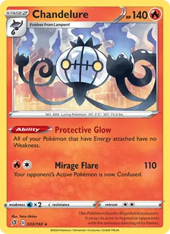 Chandelure, Rebel Clash, no. 33