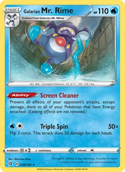 Galarian Mr. Rime, Rebel Clash, no. 38