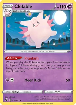 Clefable, Rebel Clash, no. 75