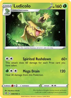 Ludicolo, Rebel Clash, no. 9
