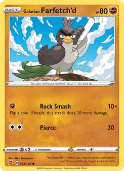 Galarian Farfetch'd, Rebel Clash, no. 94