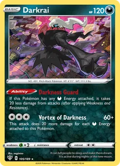 Darkrai, Darkness Ablaze, no. 105