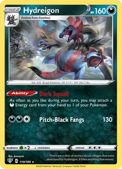 Hydreigon, Darkness Ablaze, no. 110