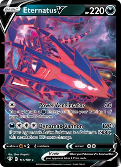 Eternatus V, Darkness Ablaze, no. 116