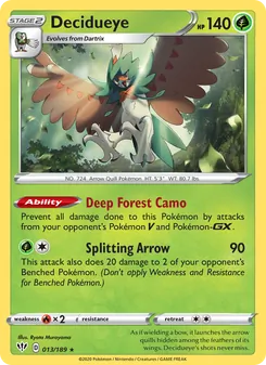 Decidueye, Darkness Ablaze, no. 13