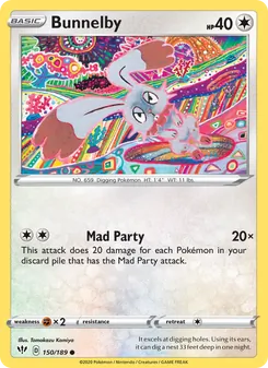 Bunnelby, Darkness Ablaze, no. 150
