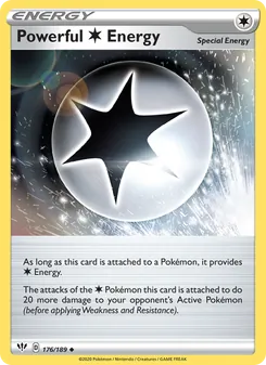 Powerful Colorless Energy, Darkness Ablaze, no. 176
