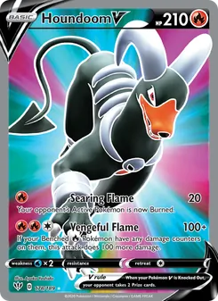 Houndoom V, Darkness Ablaze, no. 178