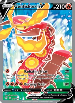 Centiskorch V, Darkness Ablaze, no. 179