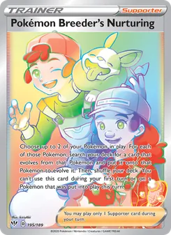 Pokémon Breeder's Nurturing, Darkness Ablaze, no. 195