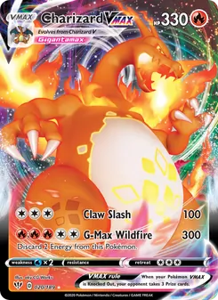 Charizard VMAX, Darkness Ablaze, no. 20