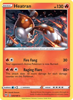Heatran, Darkness Ablaze, no. 25
