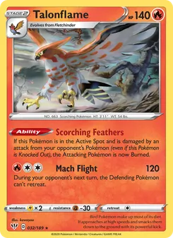 Talonflame, Darkness Ablaze, no. 32