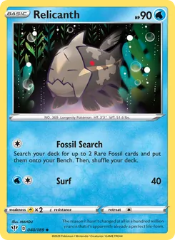 Relicanth, Darkness Ablaze, no. 40
