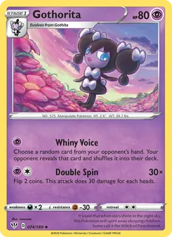 Gothorita, Darkness Ablaze, no. 74