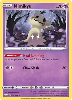 Mimikyu, Darkness Ablaze, no. 81