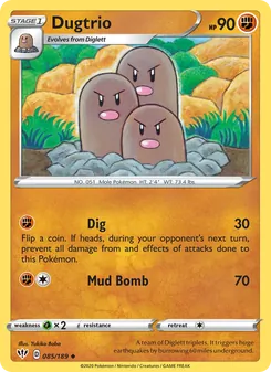 Dugtrio, Darkness Ablaze, no. 85