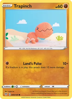 Trapinch, Darkness Ablaze, no. 89