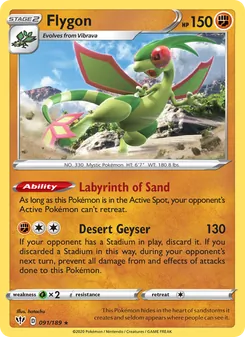 Flygon, Darkness Ablaze, no. 91