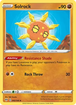 Solrock, Darkness Ablaze, no. 92