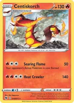 Centiskorch, Champion's Path, no. 10