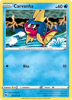 Carvanha, Champion's Path, no. 11