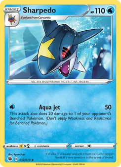 Sharpedo, Champion's Path, no. 12