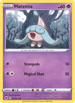Hatenna, Champion's Path, no. 18