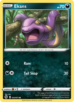 Ekans, Champion's Path, no. 33