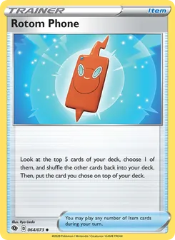 Rotom Phone, Champion's Path, no. 64