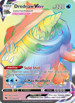Drednaw VMAX, Champion's Path, no. 75