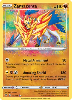 Zamazenta, Vivid Voltage, no. 102