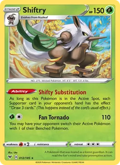 Shiftry, Vivid Voltage, no. 12