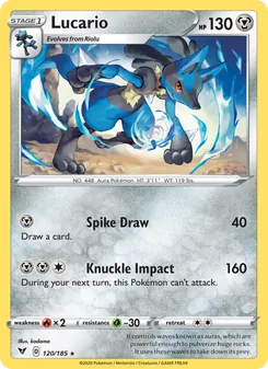 Lucario, Vivid Voltage, no. 120