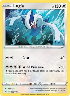 Lugia, Vivid Voltage, no. 132