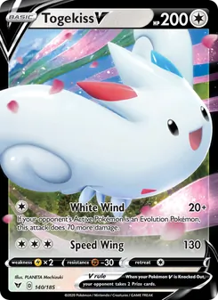 Togekiss V, Vivid Voltage, no. 140