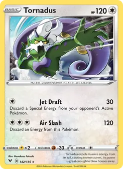 Tornadus, Vivid Voltage, no. 142