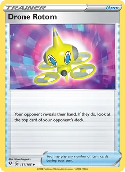 Drone Rotom, Vivid Voltage, no. 151