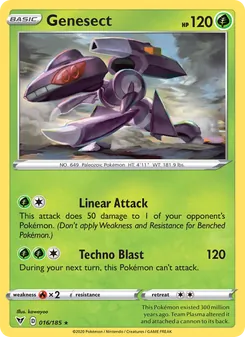 Genesect, Vivid Voltage, no. 16