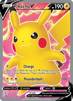 Pikachu V, Vivid Voltage, no. 170