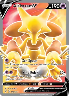 Alakazam V, Vivid Voltage, no. 172