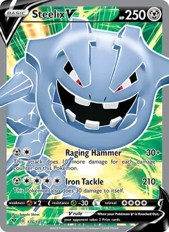 Steelix V, Vivid Voltage, no. 176