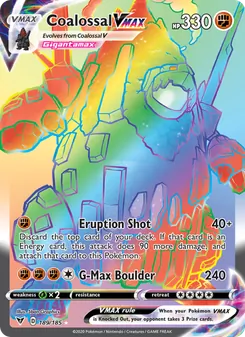 Coalossal VMAX, Vivid Voltage, no. 189