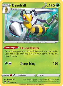 Beedrill, Vivid Voltage, no. 3