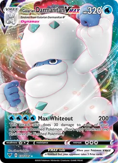 Galarian Darmanitan VMAX, Vivid Voltage, no. 37