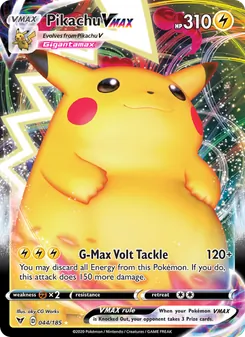 Pikachu VMAX, Vivid Voltage, no. 44