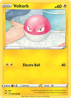 Voltorb, Vivid Voltage, no. 45