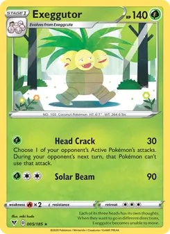 Exeggutor, Vivid Voltage, no. 5