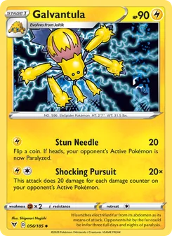 Galvantula, Vivid Voltage, no. 56