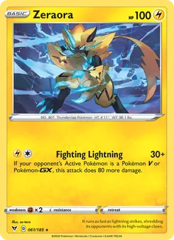 Zeraora, Vivid Voltage, no. 61